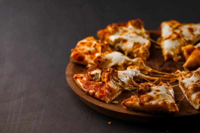 Quattro Formaggi four cheese mod pizza