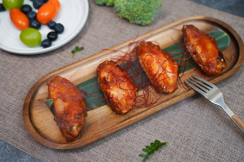 Buffalo wings crispy chicken appetizer