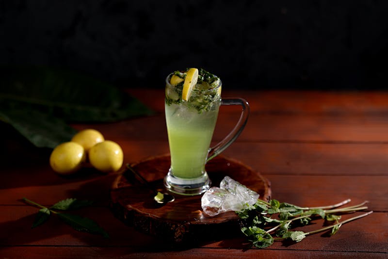 Fresh squeezed lemonade drink